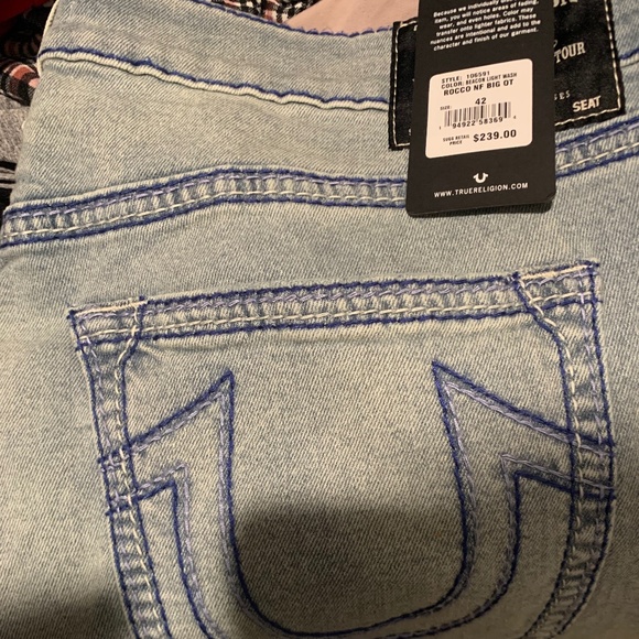 True Religion Blue Jeans